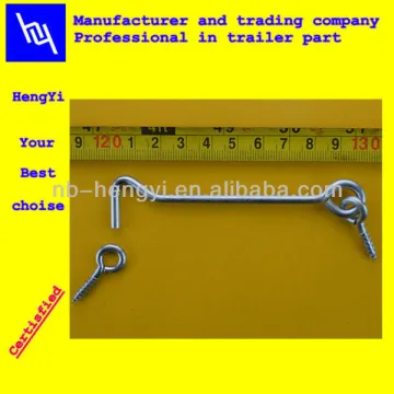 carbon steel screw eye hook