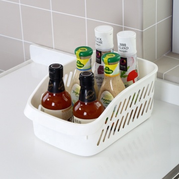 Kunststoff -Pantry -Organisator mit Rädern für Küchenarbeitsplatte und Schranklagerung