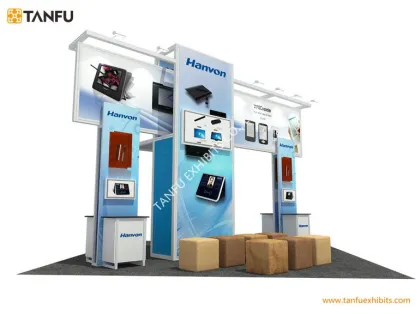 China Exhibition Booth Construction Services for Shanghai Trade Show Expo