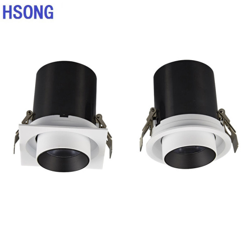 light fixtures Adjustable 360 Degree LED recessed Downlight Manufactory