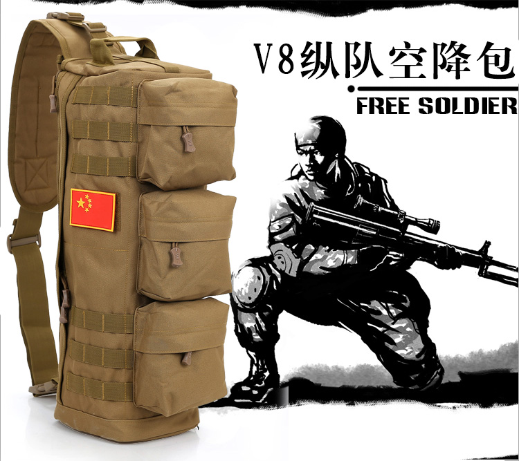 Ergonomic design  waterproof camouflage military backpack