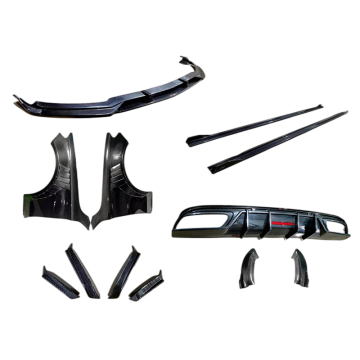 Mercedes-Benz Classe C W205 C63 2016-2019 Kit per il corpo aerodinamico in fibra aerodinamica in fibra di carbonio a secco TAKD