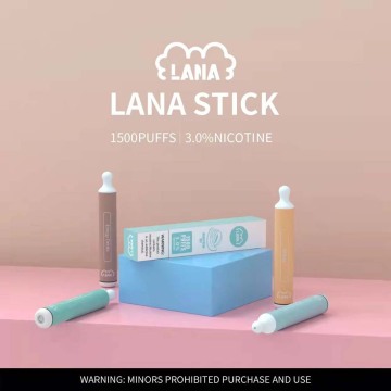 Pop jetable Vape Lana Stick 1500 bouffées