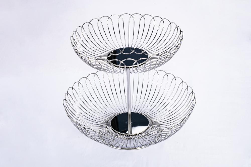 Detachable wire dry fruit basket storage