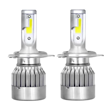Fanless C6mini LED Lights 30W 10000lm H3 H4 H11 Car Headlight Bulbs