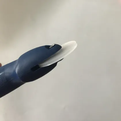 Ergonomic desigh concave wheel spline roller knife