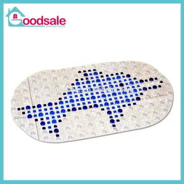 Dolphin Pattern Rubber Bathroom Mats