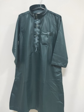 soild color qatari dress for islamic