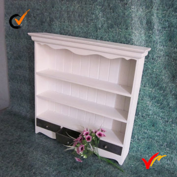 French Style Wooden Storage ShelfRackCabinet