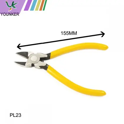 Effort Saving Cutting Edge Plastic Diagonal Pliers