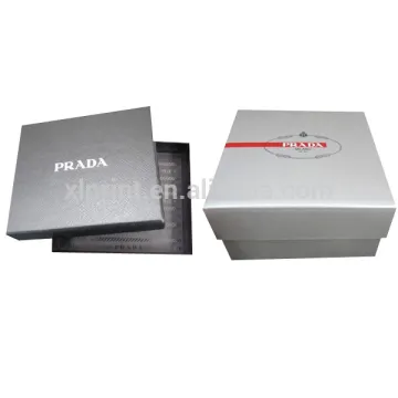 Luxury rigid paper gift box with lid