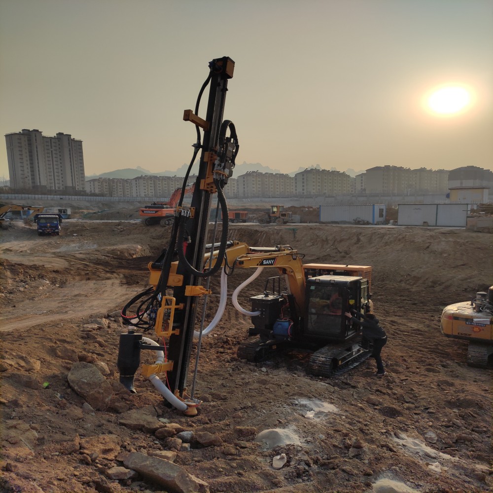 WG-45 excavation and hydraulic drilling rig18