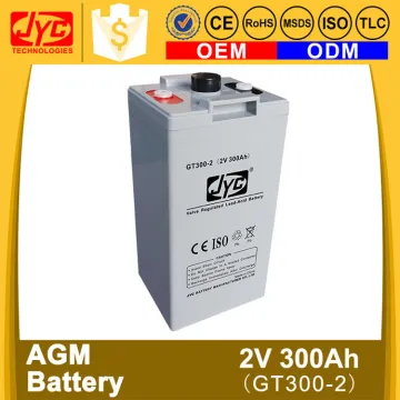 super long life 2v 300ah deep cycle agm battery off grid