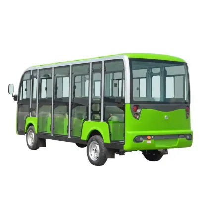 Factory Price Chinese Electric Car Sightseeing Shuttle Bus Mini School Bus