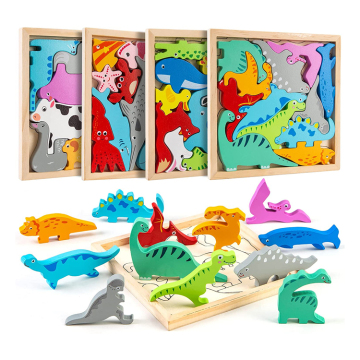 Custom Logo Wooden Puzzle Toys for Babies: An Early Educational Plaything