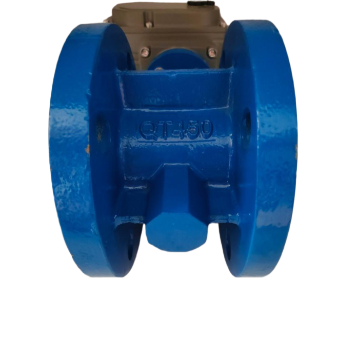 Van bướm mặt bích điện chính xác