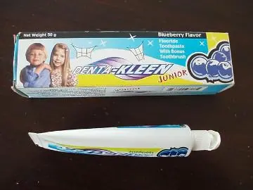 DENTA-KLEEN toothpaste