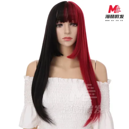 Jellyfish Hime Hair Style Black Red Wig