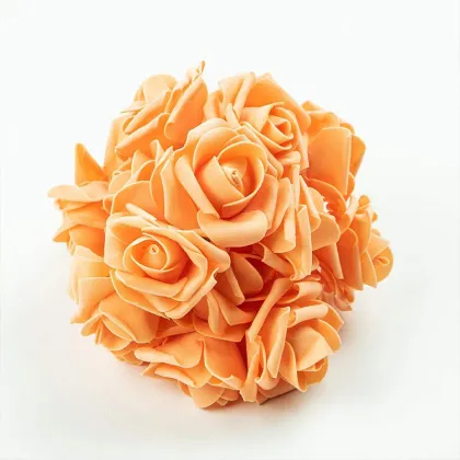 Battery Rose Flower Christmas Village Led Lights