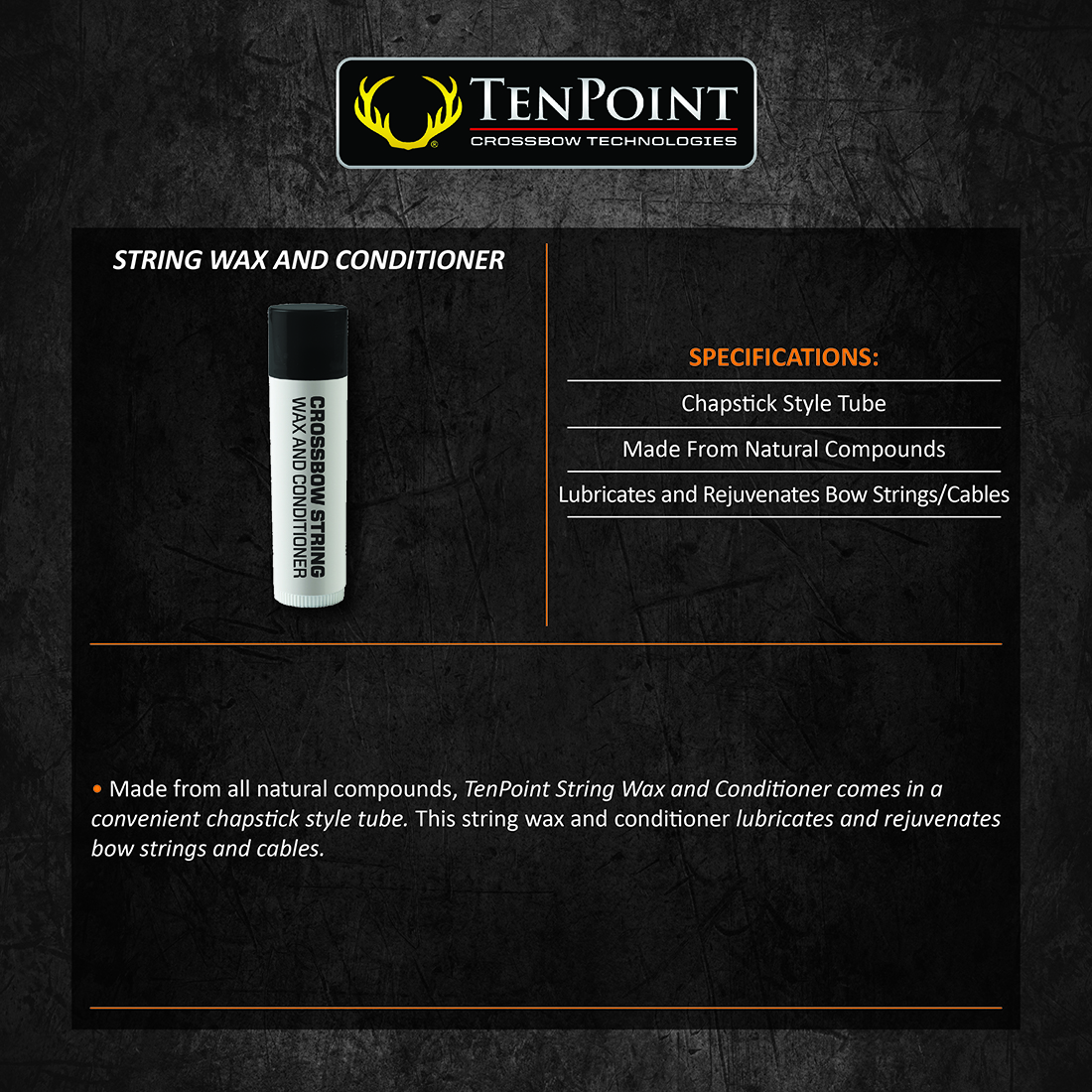 TenPoint_Crossbow_String_Wax_and_Conditioner_Product_Description