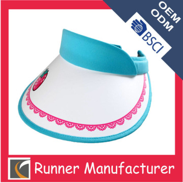 Ladies sun visor cap UV summer visor
