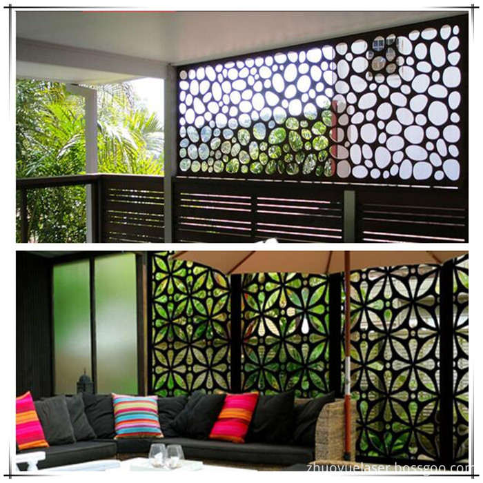 Aluminum Laser Cut Panels Metal Screen, High Quality Aluminum Laser Cut