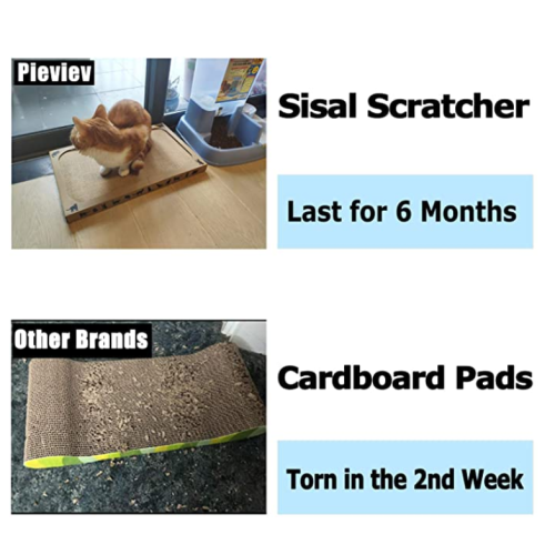 Premium Kedi Scratcher Sisal Scrating Pad