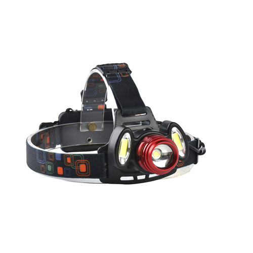 powerful rechargeable COB LED headlamp with 4 modes