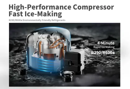 Buy Kitchen Appliances: Ice Shovel Storage & Mini Ice Cube Maker Machine