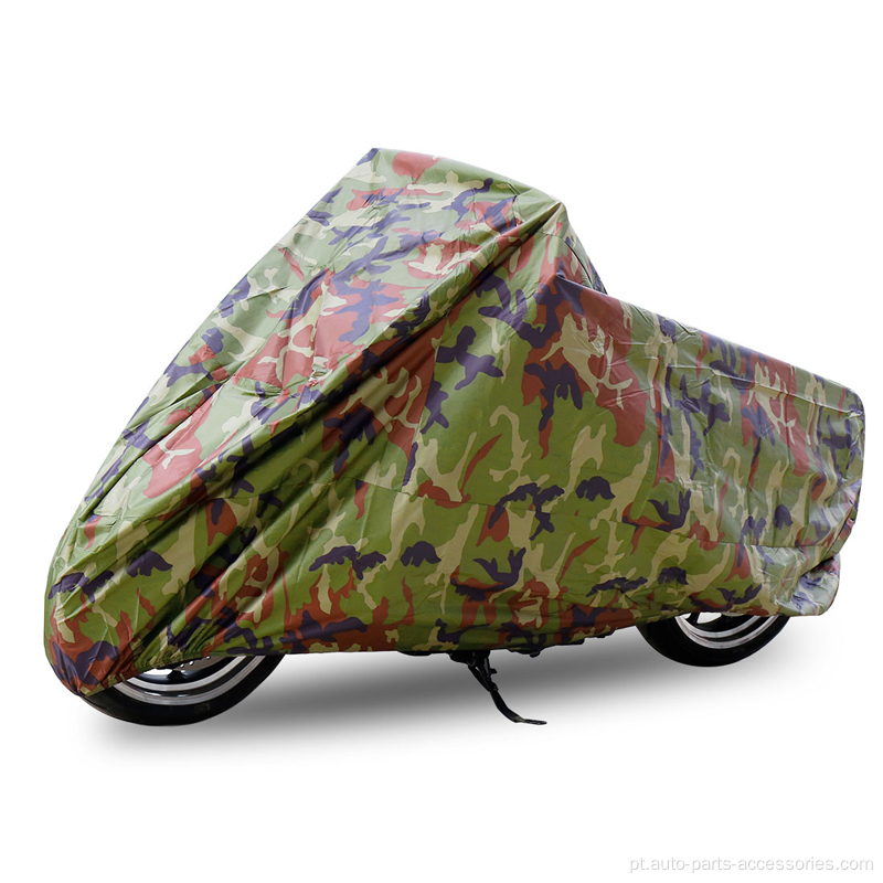 Padrão de camuflagem Tampa de motocicleta durável personalizada