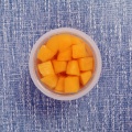 4oz IQF Dice Peach Yellow dalam Sirap Cahaya