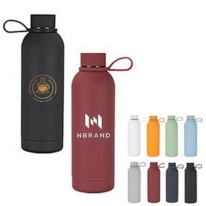 25oz Rubberized Stainless Steel Vacuum Insulated Tumbler