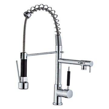 Wholesale All Copper Dual Purpose Spring Kitchen Faucet