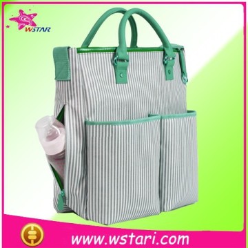 2015 New Design Canvas Mommy Bag Mommy Backpack