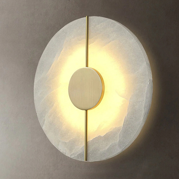 Spanish Alabaster Wall Lamp for Living Room and Bedroom