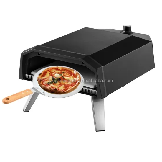 12 inch Gas pizza oven outdoor garden kitchen stainless steel portable small pizza BBQ