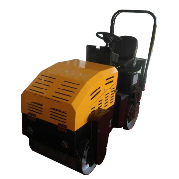 1T asphalt double drum road roller