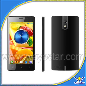 Wholesale 5 inch big screen MTK6572 double camera mobile