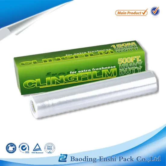 moisture proof,disposable, eco-friendly feature cling film