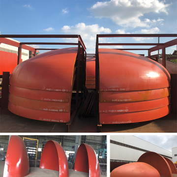 High quality stainless steel pressure vessel cover elliptical head dished end cap