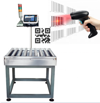 Automatic Express package box checkweigher with Rejection device conveyor belt checkweigher machine
