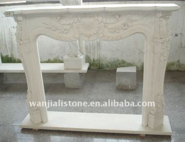 Classic Cream Fireplace