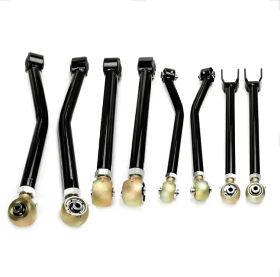 Adjustable Front and Rear Short Control Arms for Jeep Wrangler JK 2007-2018 3+ Lift - PZ060110