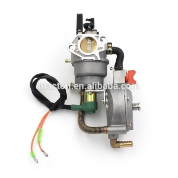 188F GX390 LPG CNG dual fuel carburetor for tonco water pump engine generator 5kw carb