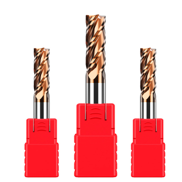 HRC55 Carbide End Mill 4 Flutes 1-10mm TiAlN Coated Tungsten Steel Milling Cutter