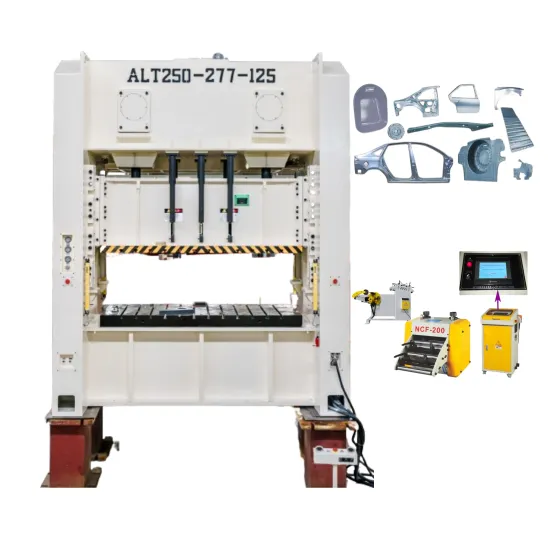 250 Ton Power Press for High-Quality Auto Frame Production Line with Feeder