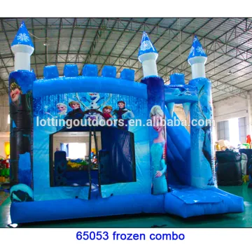 Digital printing cheap commercial Frozen bounce House inflatable bouncer for sale