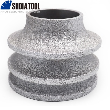 75mm x 15mm Vacuum Brazed Diamond Cup Concrete Grinding Wheel for Cast Iron