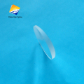 lente cilindrica piano-convessa in silice fusa UV ottica