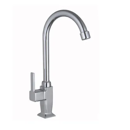 Swan Shape Single Hole Kitchen Sink Tap Faucet
